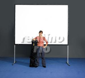 Stumpfl Rahmenleinwand, Aufprojektion 280x210 cm, System Vario32