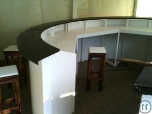 3-Rundbar, Tresen, Bar, Empfangscounter, Counter