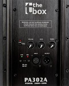 4-Aktive Lautsprecherbox mit integriertem Verstärker - the box PA302 A - 400Watt