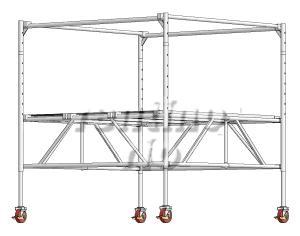 1-Aluminium Fahrgerüst 7000