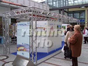 2-Traversensystem / Traversen Bühne / Messestand / Showbühne / Traversen