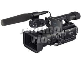 1-Digitale HD - Videokamera Sony HVR-Z1E, Kompakter 1/3"-3CCD-HDV-Camcorder