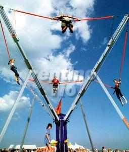 1-BUNGEE-TRAMPOLIN | TRAMPOLIN | BUNGEE | BUNGEESEIL | 4 PERSONEN SPRINGEN