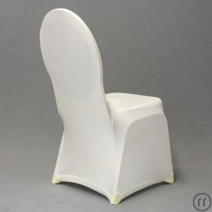 3-Stuhlhusse stretch universell - Creme - Art. Nr.: 1053