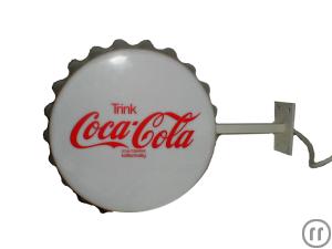 Coca Cola Werbetafel, Coca Cola, Werbetafel, Dekoration, Schild, Licht, beleuchtet, Reklame, Reklame