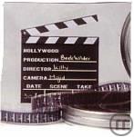 2-Filmspulen, Film, Amerika, Hollywood, Kino, Amerikadekoration, Amerika Deko, Hollywooddekoration, Ho