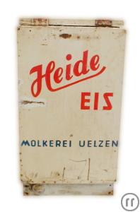 1-Heide Eis Truhe, Truhe, Antik, Sommer, Original, Kinder, Alt, Nostalgie, Eis, Eis essen, Dekoration,