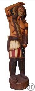 Indianer aus Holz XXL, Indianer, Holz, Western, Figur, Manitu, Tippi, Western Dekoration, Western De