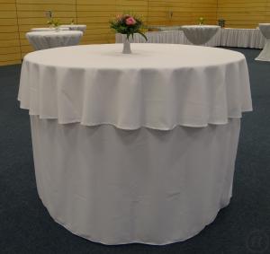 3-Banketttisch, Bufetttisch, Tisch Rund, Catering - 150cm Durchmesser