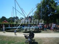 2-4-fach XL Bungee Trampolin / Bungy Trampolin / Trampolin / Bungy-Trampolin / Bungee - Trampolin