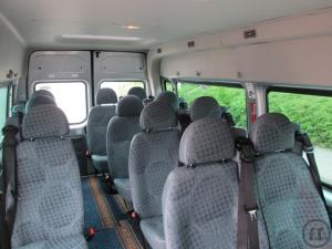 Wir vermieten Ihnen einen MINIBUS 13 Sitzplätze +Fahrer