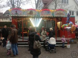 1-Kinderkarussell Stadtrundfahrt, Bodenmühle für 21 Kinder