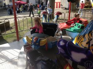 2-Kinderkarussell Stadtrundfahrt, Bodenmühle für 21 Kinder