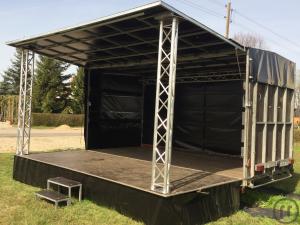 2-5x4m Mobile Bühne / Trailer Bühne / Bühnenwagen