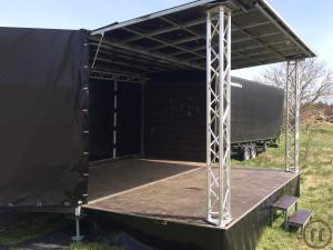 3-5x4m Mobile Bühne / Trailer Bühne / Bühnenwagen