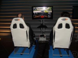 2-RACING SEATS / RENNSIMULATOR / RENNSITZE / AUTORENN-SIMULATOR