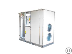 Lüftungsgerät mit Wärmetauscher, Airhandler, Fancoil, Trockenkühler