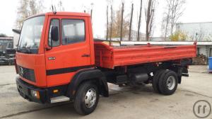 1-Dreiseiten Kipper LKW Mercedes Benz 814 grüne Plakette