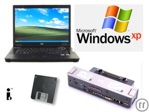 1-Legacy Laptop Notebook mit Windows XP Centronics Druckeranschluß Serieller RS232 Anschlu&sz...