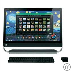 PC Touchscreen ALL-IN-ONE Intel Core i7 und 8 GB RAW Windows 7 mit 27" Monitor und Microsoft Office