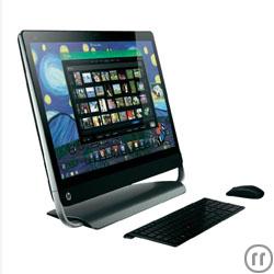 3-PC Touchscreen ALL-IN-ONE Intel Core i7 und 8 GB RAW Windows 7 mit 27" Monitor und Microsoft...