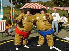1-Sumo-Wrestling: Riesenspaß auch für Zuschauer