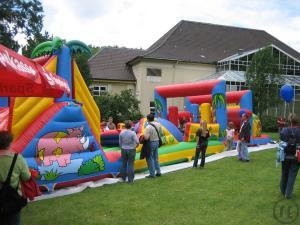 HINDERNISBAHN XL inkl. Betreuung und Haftpflichtversicherung - 18 x 4 x 4 Meter