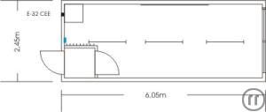 1-Standardcontainer Typ BC