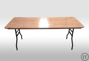 Banketttisch eckig
180 x 80 x 74cm