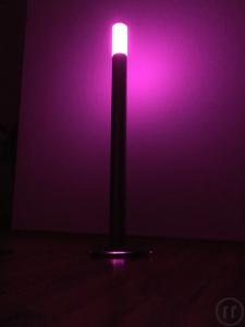 1-Elegante Edelstahl LED RGB Lampe Kabellos ( Akkubetrieb )