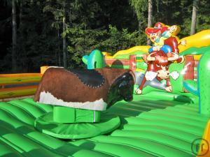 3-original Rodeo Bullriding Verleih - Neues Modell 2008 - Neues Design - Bullenreiten - Westernparty