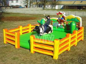 original Rodeo Bullriding Verleih - Neues Modell 2008 - Neues Design - Bullenreiten - Westernparty