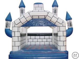 3-Hüpfburg Castle , Camelot , Ritterburg 5 x 6 Meter mit Dach **Angebotspreis**