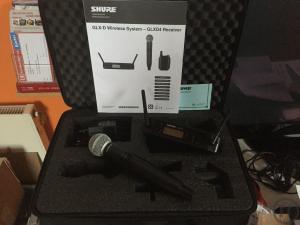 1-Shure Funkmikrofon mit SM 58 Handsender 2,4Ghz Wireless System