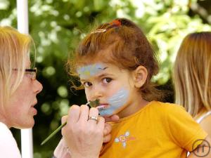 Kinderschminken / Face Painting für Veranstalungen und Events buchen