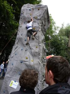 1-Kletterturm "The Rock" / Kletterfelsen / Kletterberg für Veranstaltungen mieten