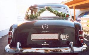 3-Mercedes-Benz 190 Db Ponton mit grossen Faltdach (Bj. 1960)