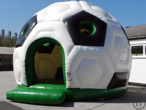 2-Hüpfburg Fußball - 7 x 6 x 5 Meter / Soccer / Football / Springburg Fussball