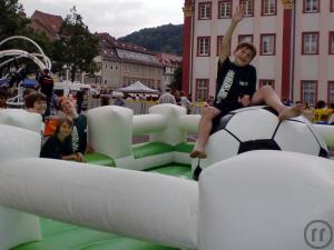 3-Fußball Rodeo inkl. Betreuungspersonal und Haftpflichtversicherung / Soccer Rodeo / Footbal...