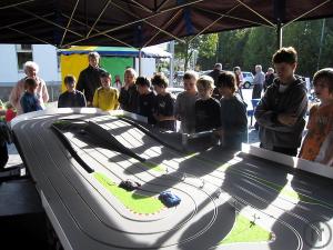 3-Slotcar Race Maxi inkl. Betreuung und Haftpflichtversicherung / Carrerabahn / Autorennen mieten