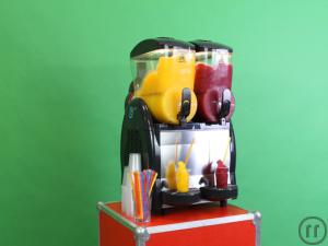 1-Slush Ice Maschine inkl. 300 Portionen / Fun Food / Frozen Daiquiri / Cocktail Mixer / Slush-Ice
