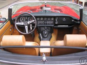 3-Ein Wochenende im roten Oldtimer Jaguar E-Type V12 Roadster