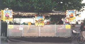 Baggerspass für GROß & KLEIN, 2 Schaufelbagger max. 2-4 Personen pro Fahrt