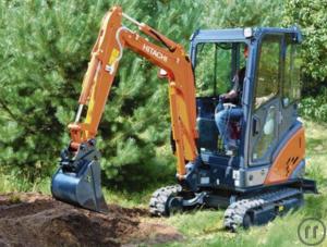 Hitachi Minibagger 1,8 Tonnen