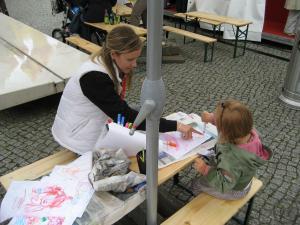 2-Festzeltgarnitur Kinder, Partygarnitur, Tisch und Bänke für Kinder