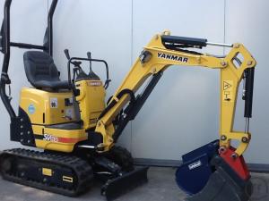 Yanmar SV 08, 1to, Breite 0,68 - 0,84 m, Grabtiefe 1,95 m,