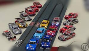 6-Digitales SlotCar Racing – Autorennbahn für bis zu 6 Fahrzeuge gleichzeitig XXL