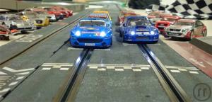 5-Digitales SlotCar Racing – Autorennbahn für bis zu 6 Fahrzeuge gleichzeitig XXL