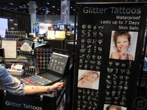 1-Glitzer-Tattoos Vermietung