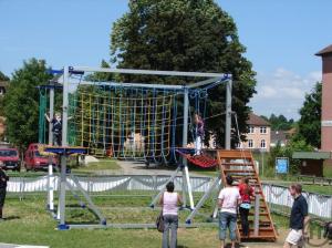 mobiler Klettergarten